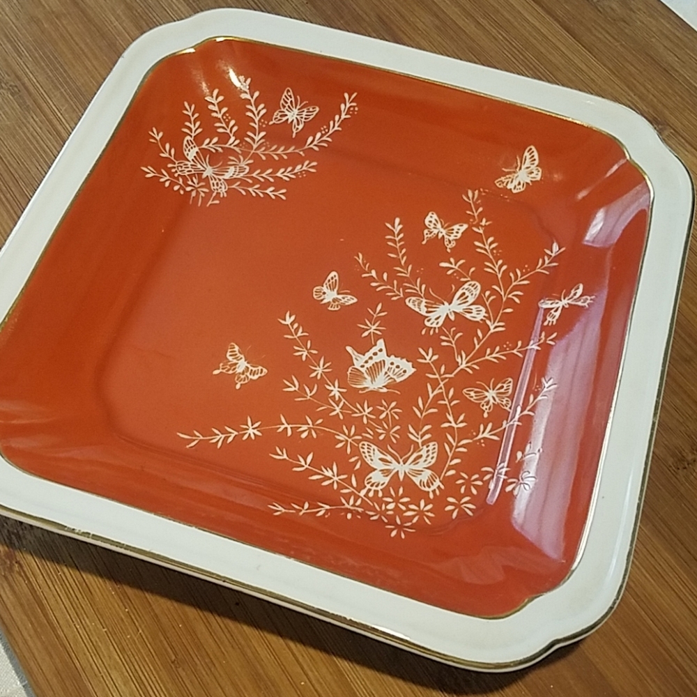 Vintage Les Papilions Shafford/Japan Butterfly Dis